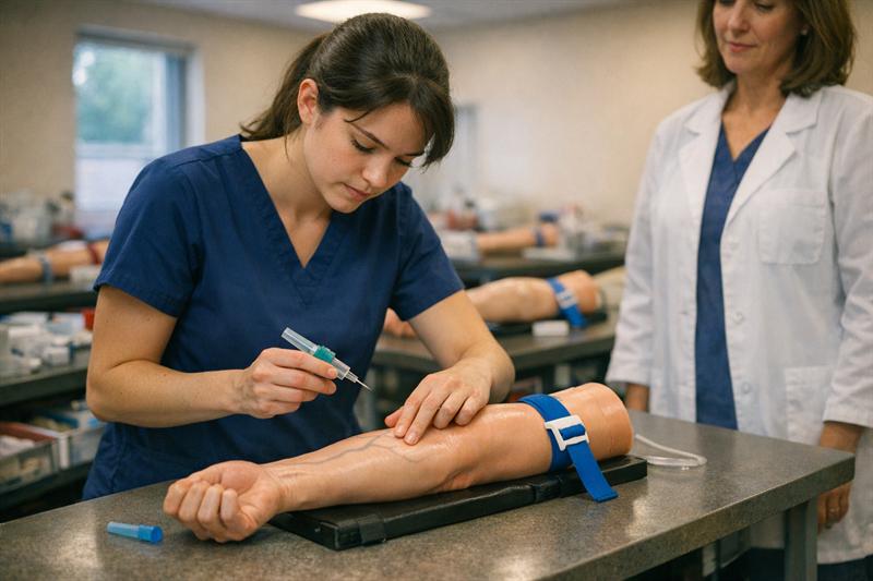 Can You Pass Phlebotomy Training If You’re Afraid of Needles?